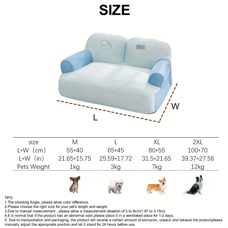 Cooling Pet Sofa Bed for Dogs