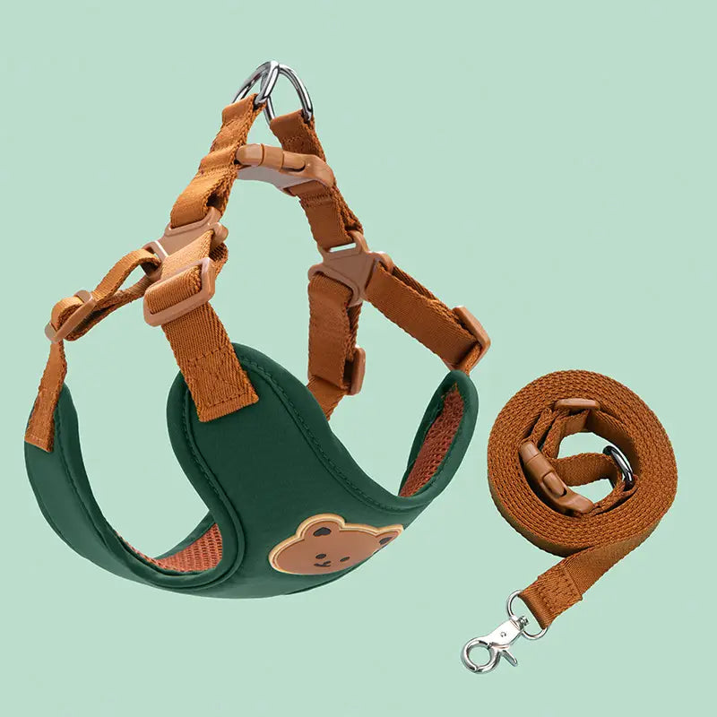 Bear Pet Harness Leash