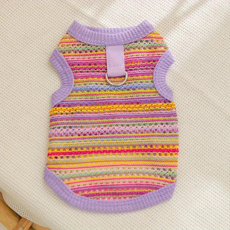 Dog Bohemian vest