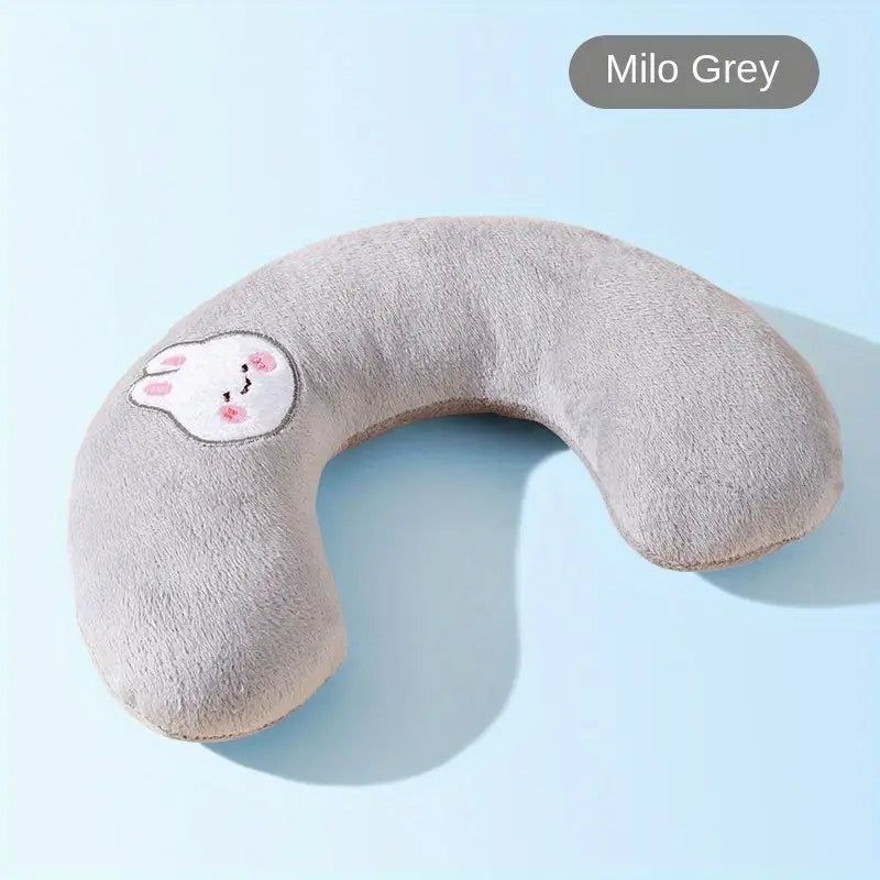 U-Shaped Cartoon Dog Pillow