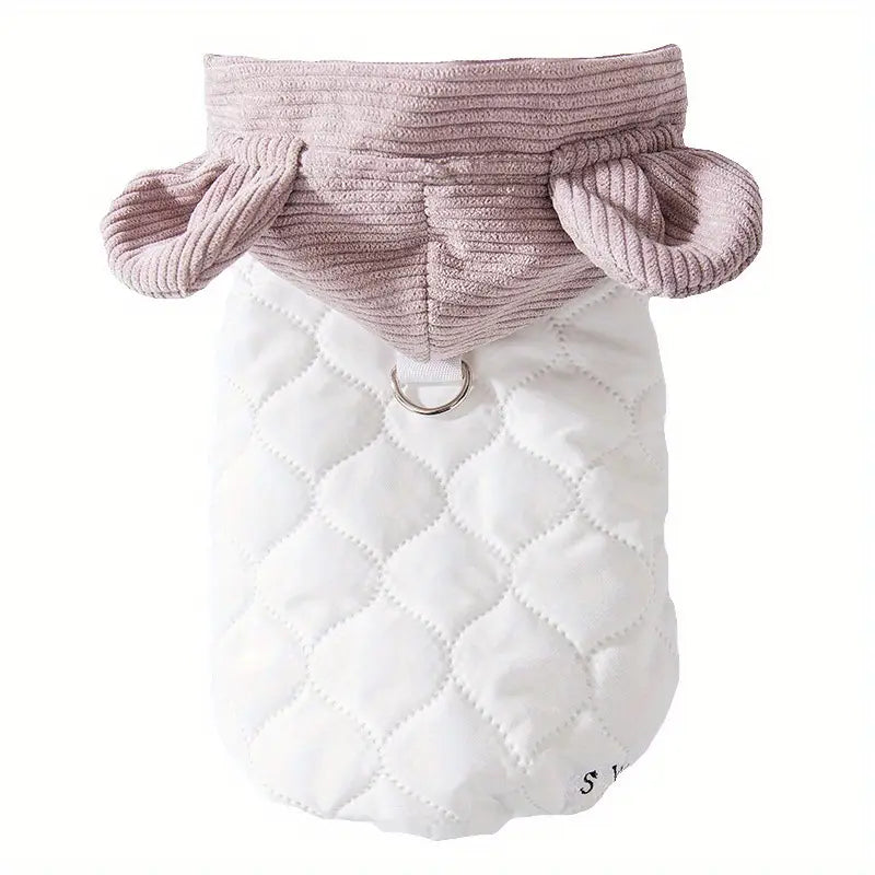 Hooded Quilted Traction Warm Padded Coat