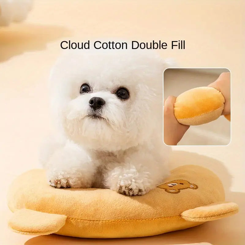 U-Shaped Cartoon Dog Pillow