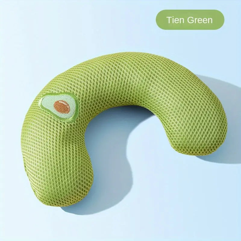 U-Shaped Cartoon Dog Pillow