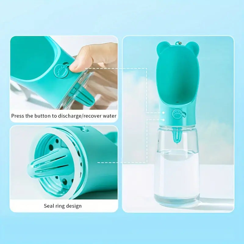 Dog Water Dispenser & Snack Holder