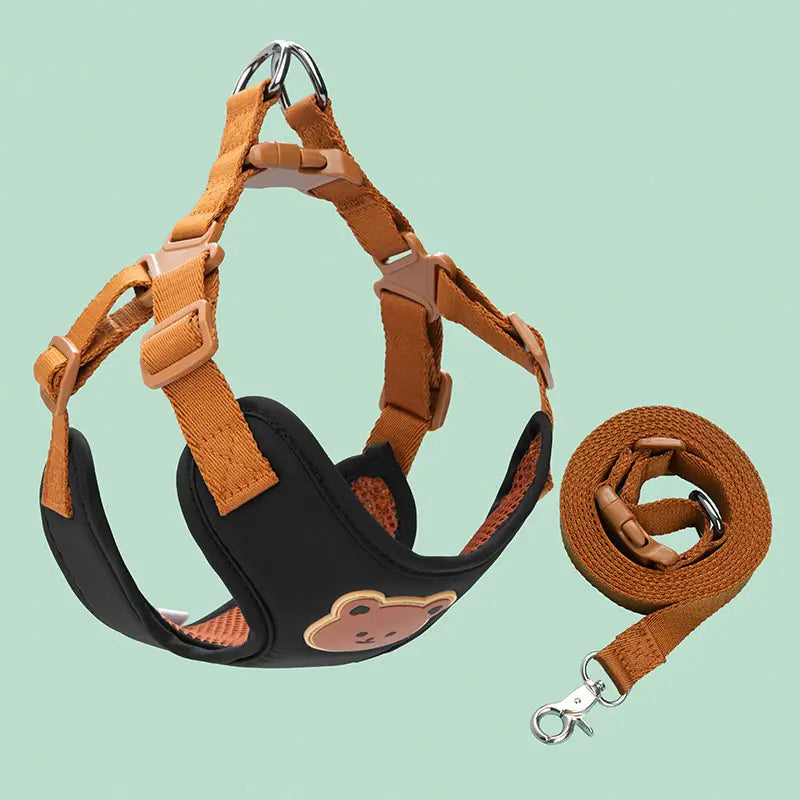 Bear Pet Harness Leash