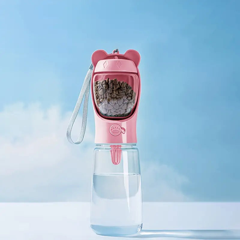 Dog Water Dispenser & Snack Holder