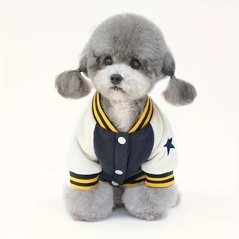 Vintage New York Dog Varsity Jacket