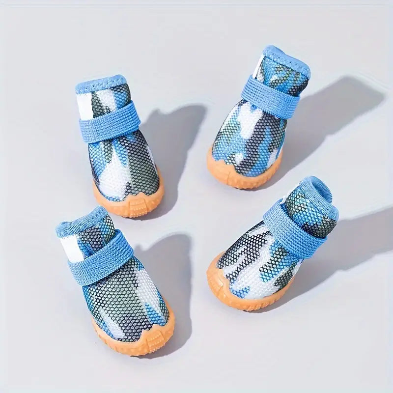 Four-Pack Dog Shoes