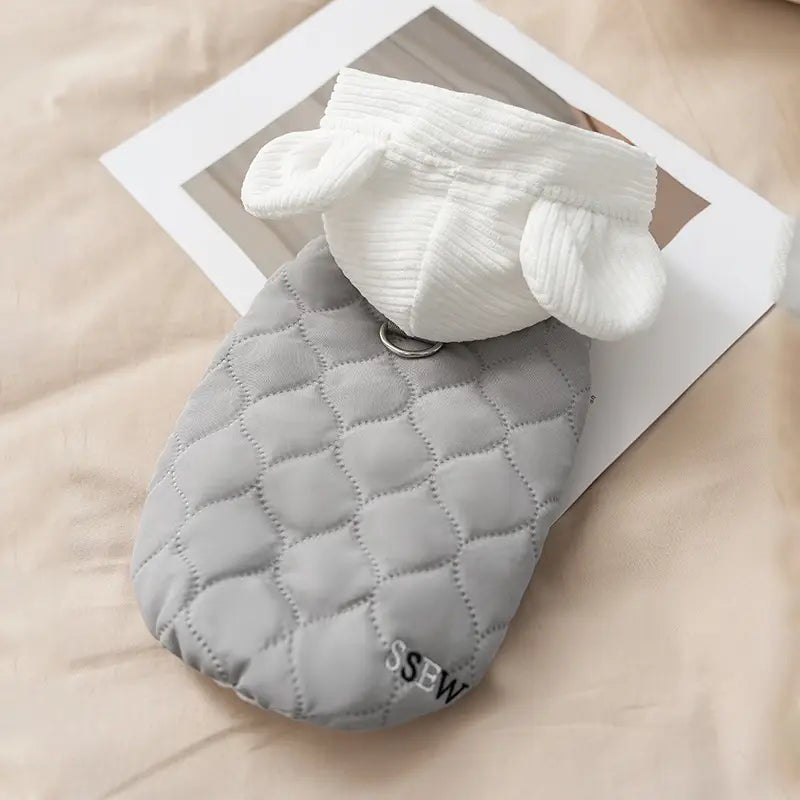 Hooded Quilted Traction Warm Padded Coat