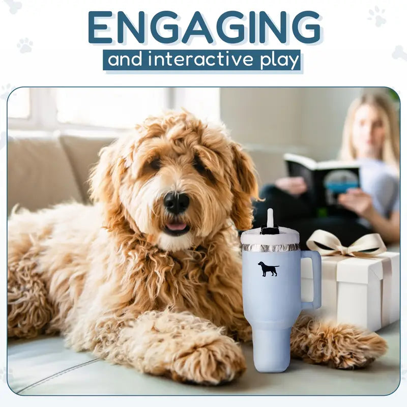 Blue Nylon Pup Cup Tumbler