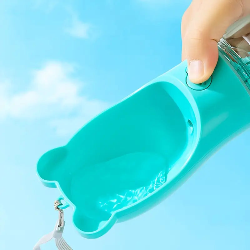 Dog Water Dispenser & Snack Holder