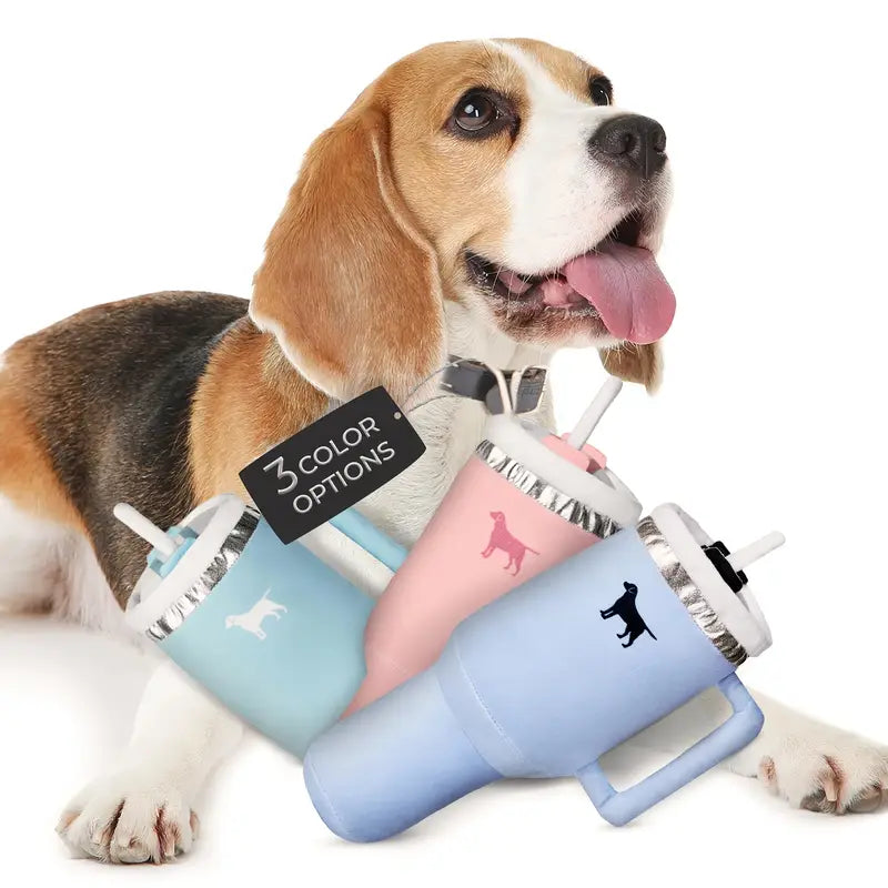 Blue Nylon Pup Cup Tumbler