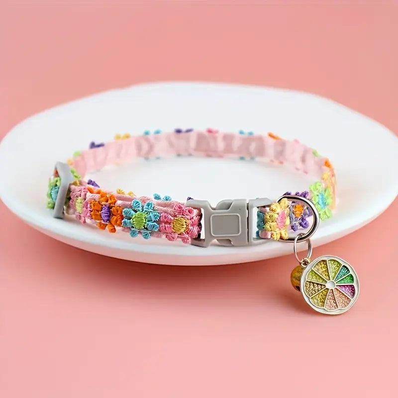 Pet Collar with Pendant