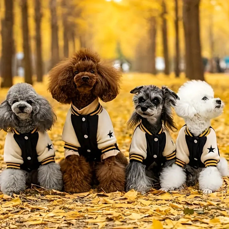 Vintage New York Dog Varsity Jacket