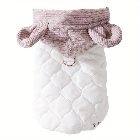 Hooded Quilted Traction Warm Padded Coat