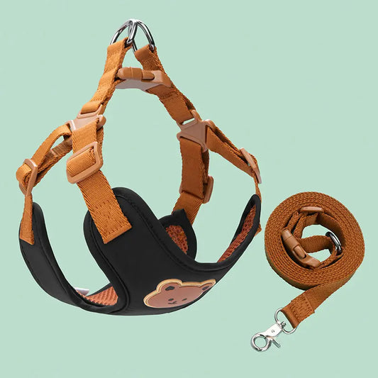 Bear Pet Harness Leash
