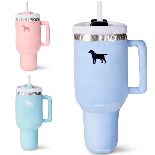 Blue Nylon Pup Cup Tumbler