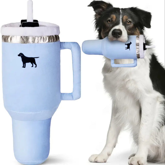 Blue Nylon Pup Cup Tumbler